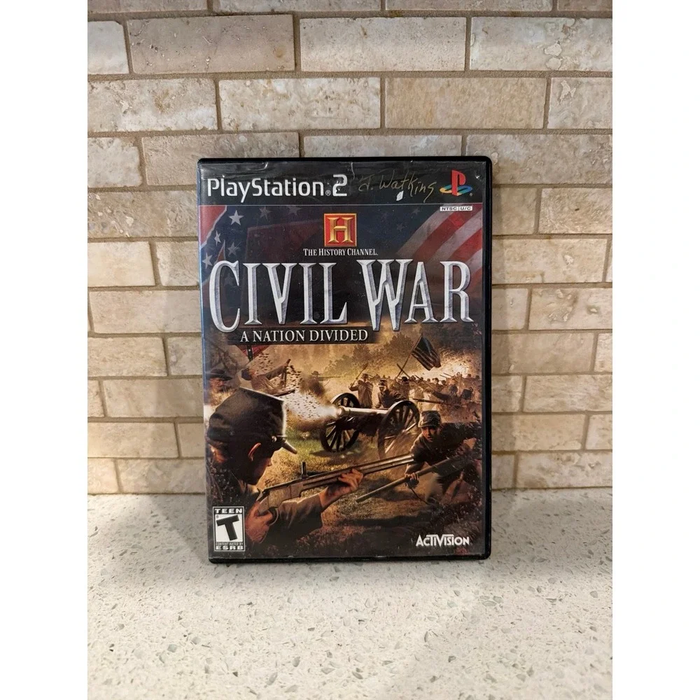 Civil War A Nation Divided PS2 Game
